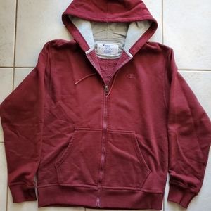 Champion Zip-up Hooded Sweater